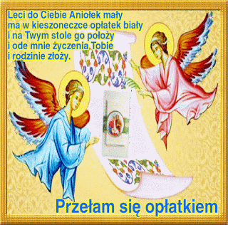 Aniołowie z opłatkiem